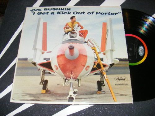 Cool Jet Plane Cover LP JOE BUSHKIN I Get A Kick Out OF