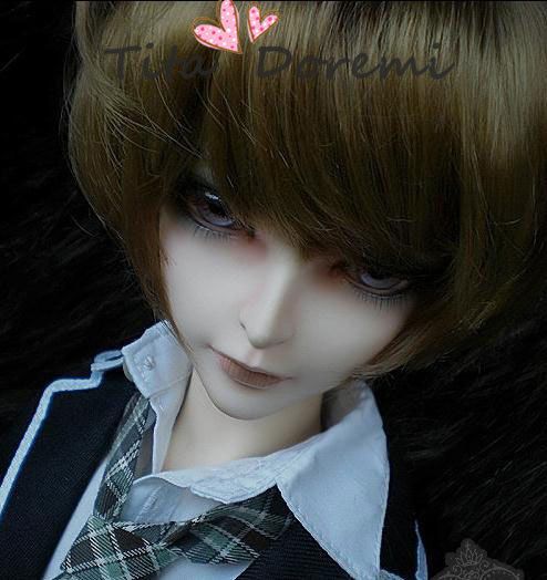 Dal.Pullip.BJD .SD LUTS BLYTH Doll short brown bobo wig doll