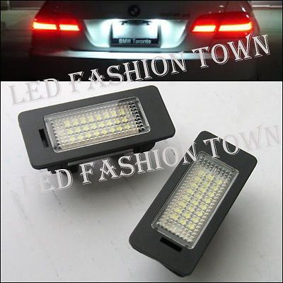 Error Free BMW E39 E60 E61 E90 5 SERIES M5 LED LICENSE PLATE LIGHT NEW