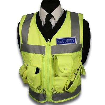 Protec Security guard high visability tactical vest
