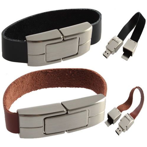 Bracelet PU Leather USB Flash Memory Drive 1GB 2GB 4GB 8GB 16GB 1G 2G