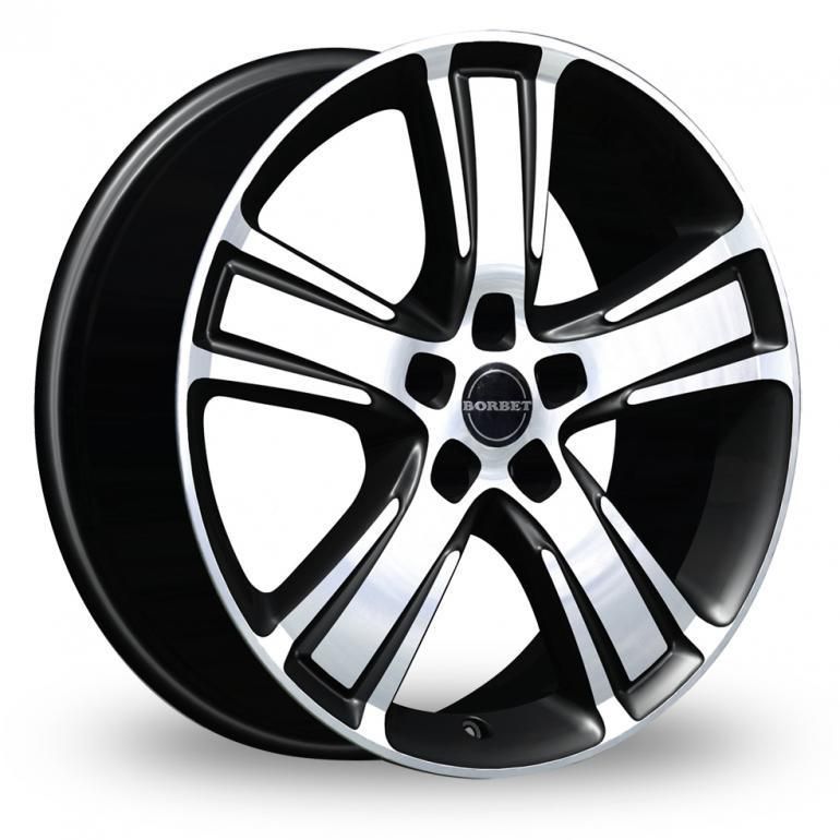 17 Borbet MA Alloy Wheels & Falken FK 452 Tyres   MERCEDES B