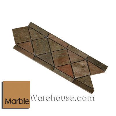 COPPER SLATE MOSAIC BORDER   SLATE TILE