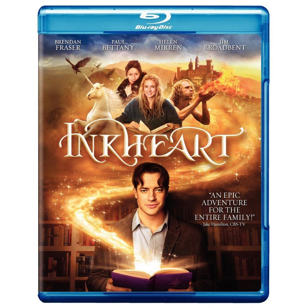 INKHEART (NEW & SEALED BLURAY) BRENDAN FRASER