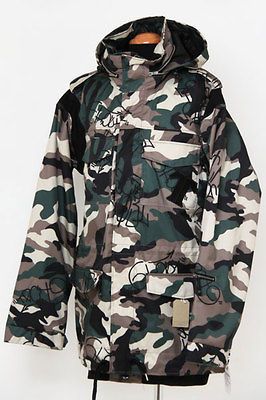 Technine Gooner Military Mens Snowboard Snow Ski Jacket Ops Camo