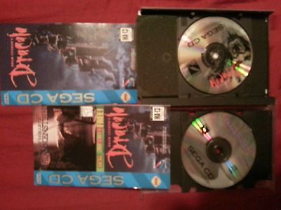 MARY SHELLEYS FRANKENSTEIN & BRAM STOKERS DRACULA Complete Sega CD