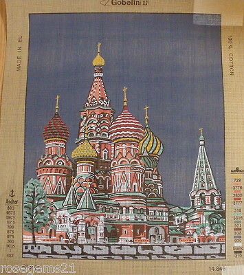 Russian Cathedral ~ TAPESTRY CANVAS from GOBELIN (New)