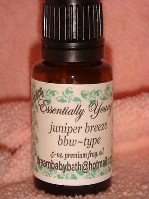 JUNIPER BREEZE bbw TYPE fragrance oil soap base candle making SUPPLIES