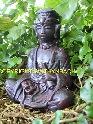 NEW RUBBER LATEX CONCRETE MOULD MOLD BUDDHA MEDITATING STATUE B