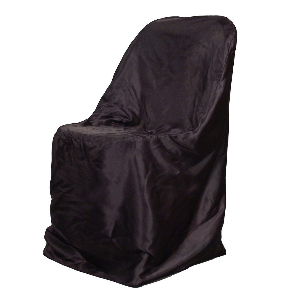 Satin Folding Chair Cover High Quality For Wedding Shower or Party