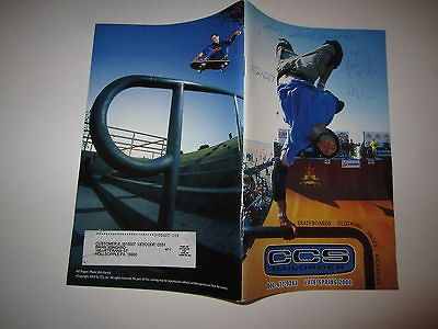 SKATEBOARD CATALOG CCS CALIFORNIA CHEAP SKATES LATE SPRING 2000 BILL