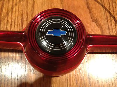 1953 54 CHEVROLET BELAIR STEERING WHEEL CUSTOM METAL FLAKE **RESTORED