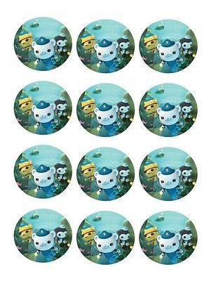 Bubble Guppies edible Cake & Cupcake toppers picture decorations sugar