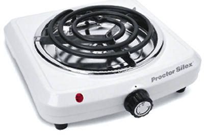 Silex 34101 Fifth Burner 1000 watts Hot Plate three heat settings new