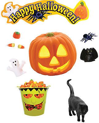 Edupress Happy Halloween Mini Bulletin Board Set   EP 3607