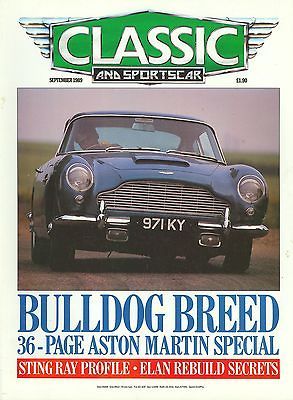 SC magazine 9/89 feat. Corvette, Morgan/Triking , Star Sapphire