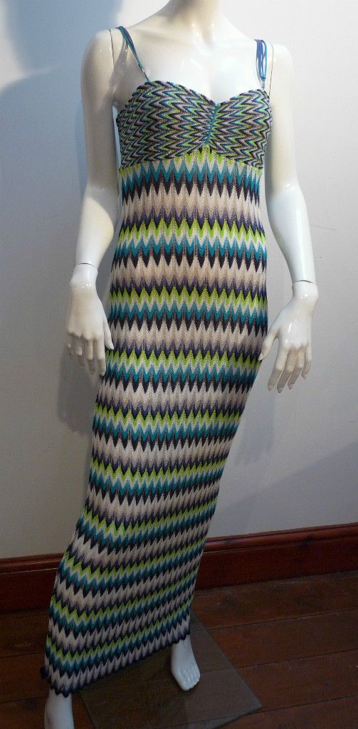 MARC CAIN MULTI COLOUR MAXI DRESS RET £395 BNWT UK 10, 12, 14