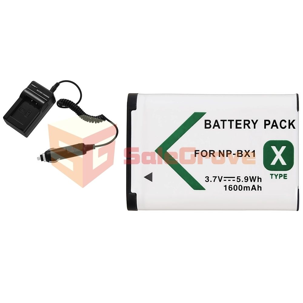 NP BX1 NPBX1 Camera Battery +Charger Pack for SONY Cyber Shot DSC