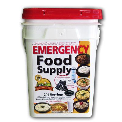 Augason Farms 200 Servings Food Supply Storage Emergency Survival