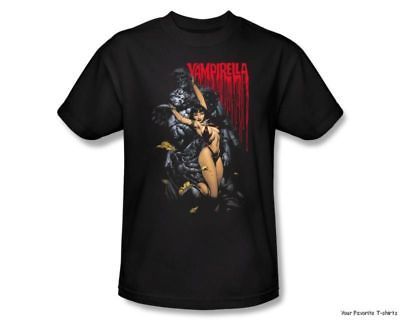 Licensed Vampirella Blood And Stones Adult Shirt S 3XL