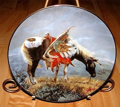 War Ponies Of The Plains NIGHTSHADOW A Sioux War Pony INDIAN Horse