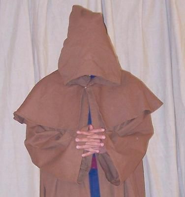 MONK DRUID ROBE RENAISSANCE MEDIEVAL COSTUME LARP SASS