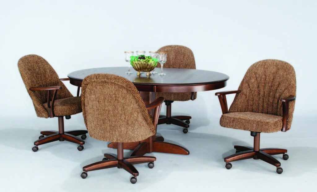 Chromcraft Core Zip Ship 5PC Dinette Set C127 856 & T250 607 Table