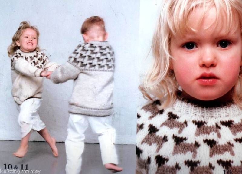 Knitting Pattern Lopi Sweater Mens Womens Childrens