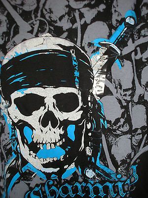 XL Pirates of the Caribbean Charming Bloke Skull & Bones Tee Disney