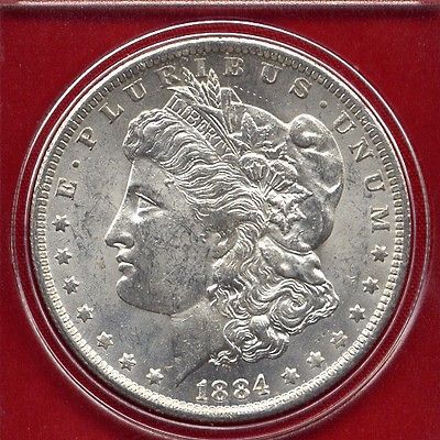 Newly listed 1884 O Morgan Silver Dollar Uncirculated BU Mint State PQ