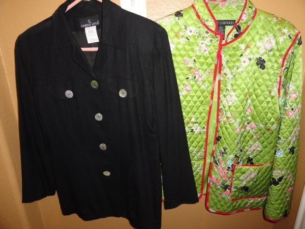 womens blazers/jackets career or casual SIZE Medium/6 Carole Little