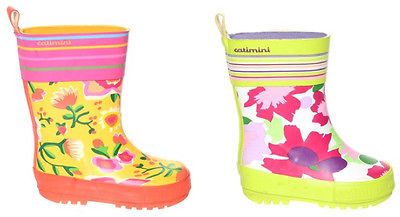 Catimini adorable gumboots rainboot NWT Sz Euro 20 UK 4 NWOT baby