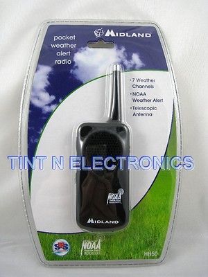 MIDLAND HH50 HANDHELD POCKET WEATHER ALERT RADIO NEW