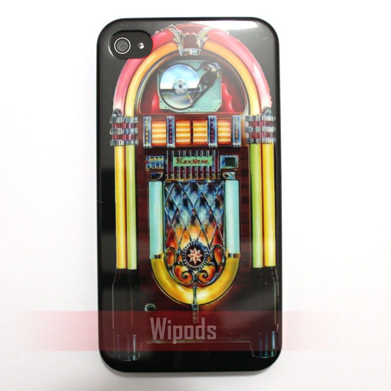 Retro Jukebox Hard Plastic Case Cover Skin for Apple iphone 4 4S 4G