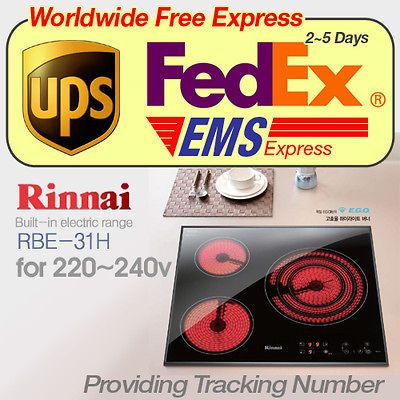 Rinnai RBE 31H Built in Touch Hi Light Range Electric Stove Cooktop