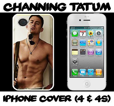 Channing Tatum WHITE I phone 4/4S hard case fits iphone 4 /4s mobile