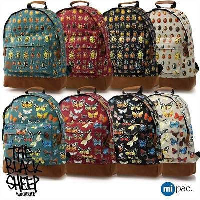 SPECIMEN BUG SERIES VARIOUS COLLEGE WORK SCHOOL BACKPACK BAG RUCKSACK