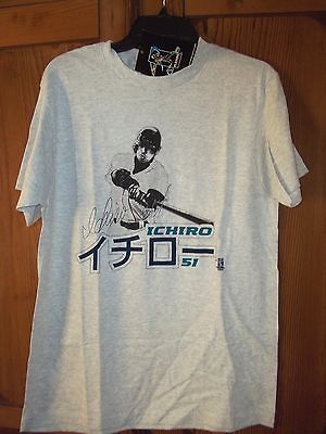 Free US Ship Sz M SEATTLE MARINERS MLB Baseball ICHIRO 51 Players