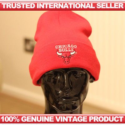 Chicago Bulls Beanie Retro Snapback Hat Cap Jordan 90s Vintage Splash