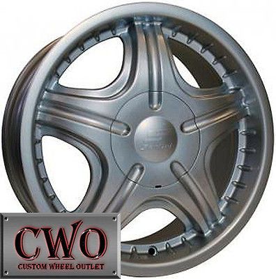 18 Silver Sendel S06 Wheels Rims 5X112/5X114.3 5 Lug Mercedes Audi