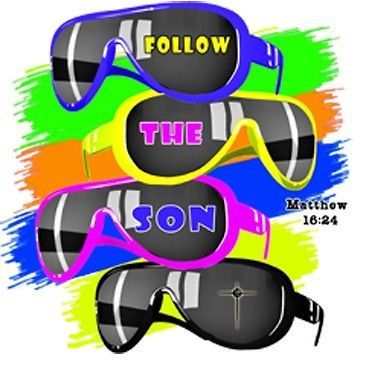 Christian T Shirt Follow the Son t shirt Sunglasses t shirts Gift