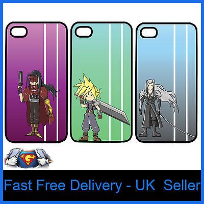 Final Fantasy 7 Game Chibi Cloud Sephiroth Vincent iPhone 4 / 4S Hard