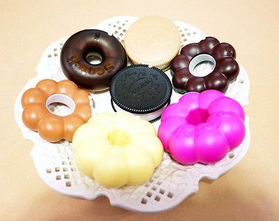 Cute Taiwan 3M Scotch Donut & Ring Donut Magic Tape Dispensers 2 Size