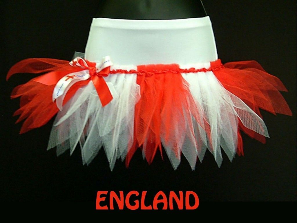 CHEERLEADING TUTU MINI SKIRT FOOTBALL RUGBY FANCY DRESS