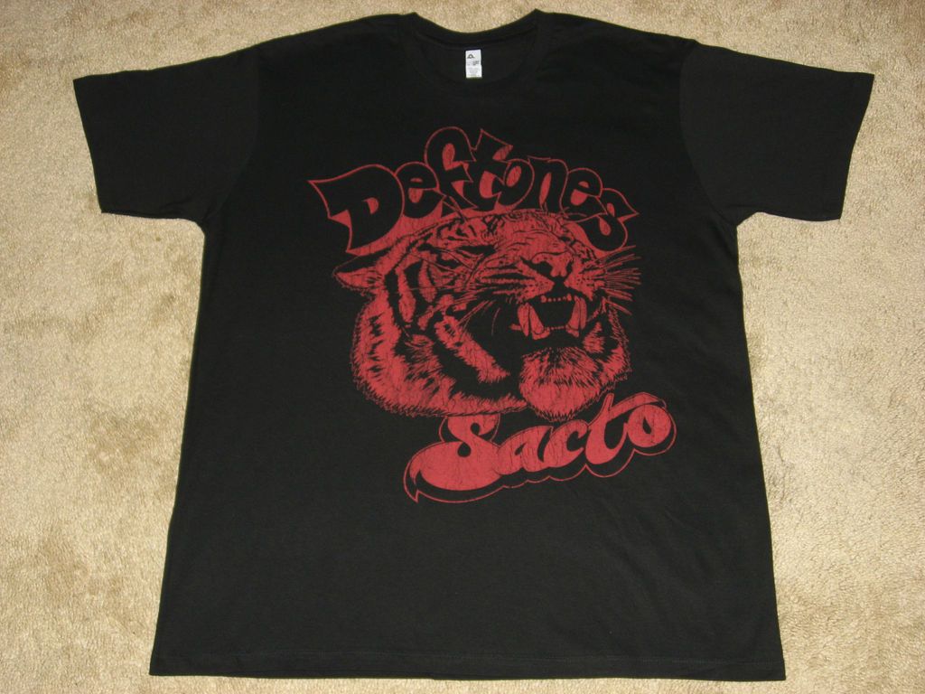 Deftones Sacto M, L, XL, 2XL Black T Shirt