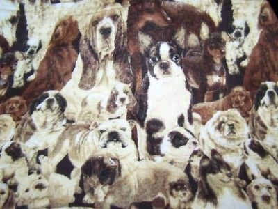REALISTIC DOG BREEDS CHOW COLLIE DOG BED CRATE MAT PAD