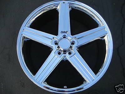 IROC Wheels 22 lot of 4 NEW Wheels Chrome 5X127 22X9.5