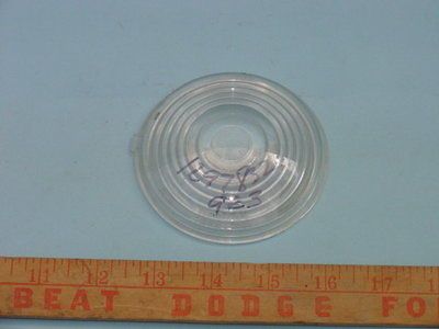 1949 Dodge 1950 Desoto Chrysler 8 Cyl NOS MoPar Park Lamp LENS RH Or