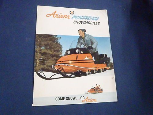 70 71 ARIENS ARROW SNOWMOBILES 400L 350S 275S 300S 400