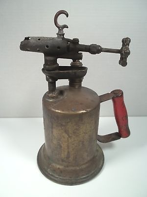 Early VTG Antique Clayton & Lambert Brass Blow Torch